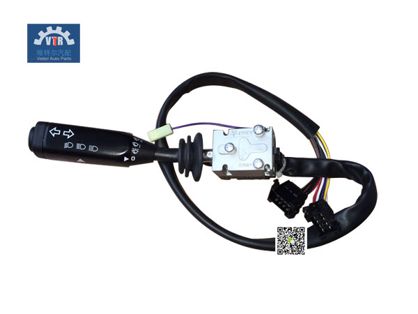 81.25509.0124   组合开关   Combination switch  SHACMAN  F2000  F3000   Cab steering string electrical