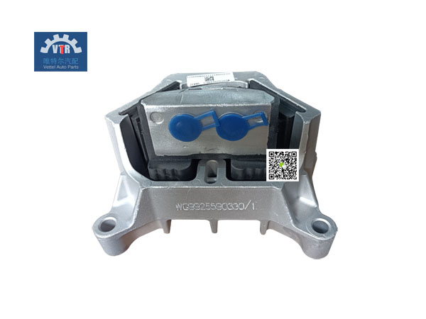 WG9925590330   铝后橡胶支承总成   Aluminum rear rubber bearing  SINOTRUK  HOWO  T7H    Truck engine mount parts