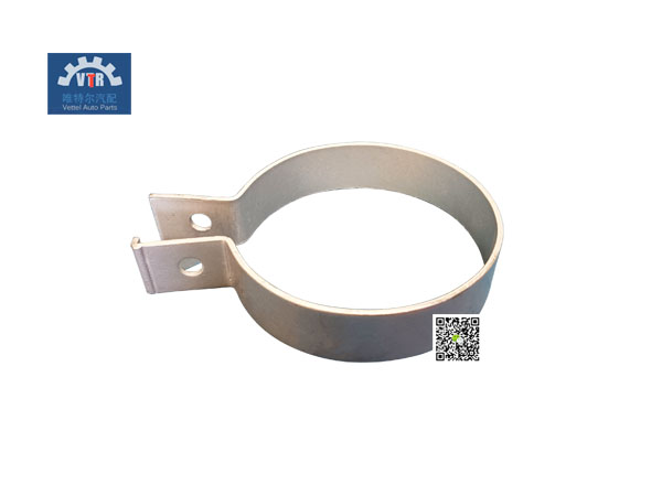 DZ9114540316   消声器排气管 管夹  Pipe clamp   SHACMAN  F2000   Truck muffler exhaust pipe parts