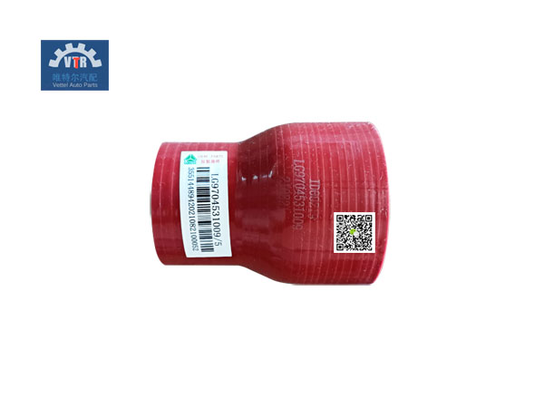 LG9704531009   中冷器连接胶管    Intercooler hose    SINOTRUK   HOWO    Light trucks    Engine cooling system