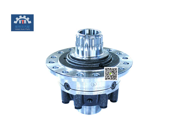 F19901232019801  差速器总成   Differential assembly   HANDE   SHACMAN   Truck front steering drive axle parts
