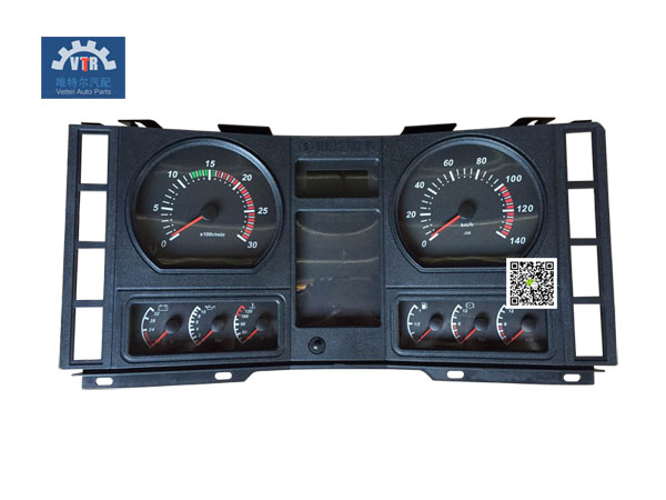 DZ93189584134 组合仪表 （机械泵-CAN） Combination instrument (Mechanical pump-CAN)  SHACMAN  F3000   Electrical parts for truck cab