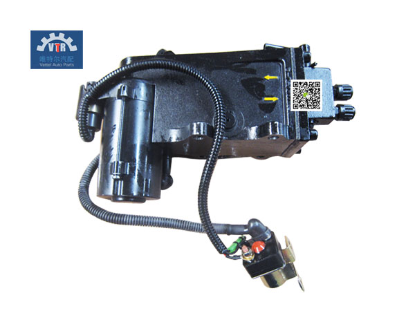 DZ93259820028   电动翻转油泵  Electric turning oil pump  SHACMAN  M3000  Truck cab rollover mechanism parts