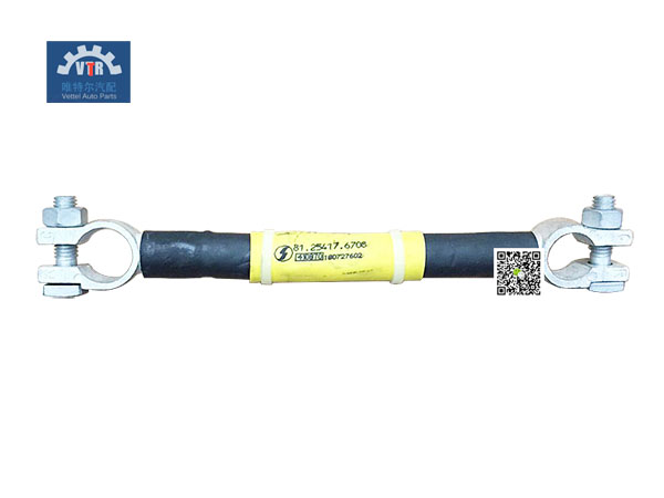 81.25417.6708    蓄电池连结线  Battery connection  SHACMAN  Truck electrical parts