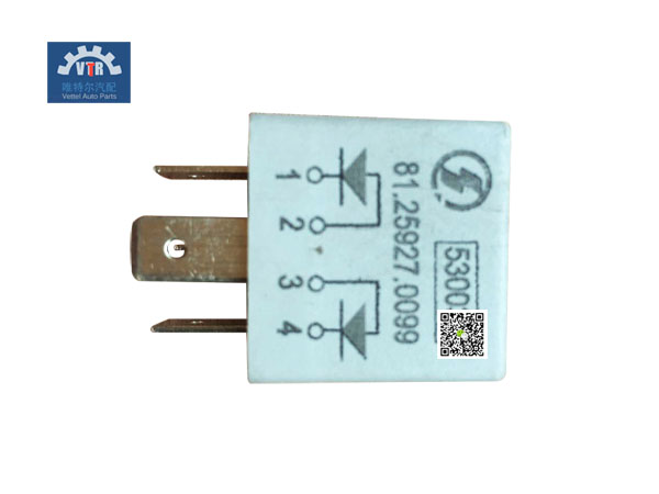 81.25927.0099    二级管  Secondary tube  SHACMAN  Truck central electrical board parts