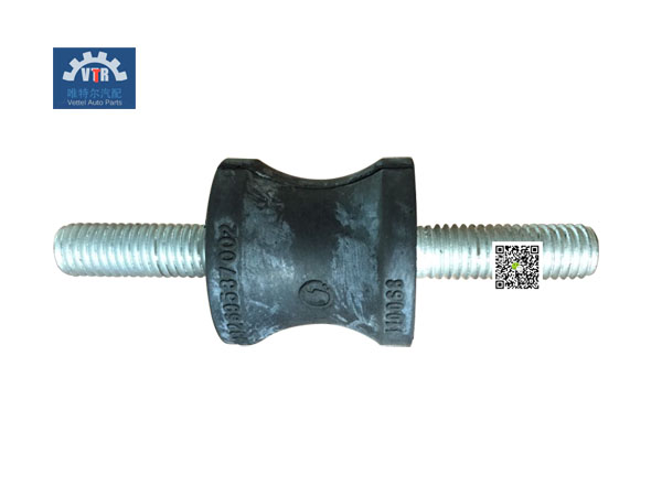 DZ93259537002   进气扁管缓冲块-散热器  Intake flat tube buffer block - Radiator  SHACMAN  Truck inlet cooling mechanism parts