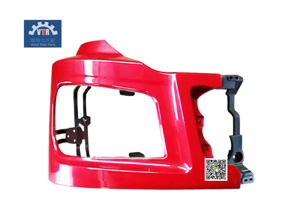 DZ96189622260   Truck chassis bumper parts 右侧保险杠分装总成-铁杠  Separate assembly for right bumper  SHACMAN  M3000  17 articles  Truck chassis bumper parts
