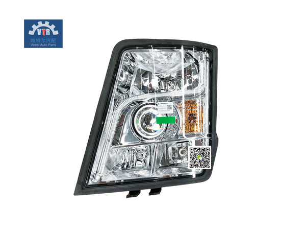 DZ97189723251 左前组合灯（昼行灯，电调）Left headlight (diurnal light/electrical modulation)  SHACMAN X3000 Truck electrical parts