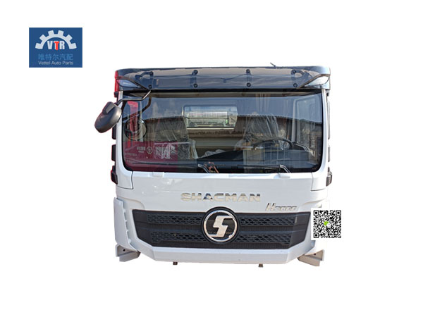 FDC15221100002Z- 加长半高顶驾驶室总成（H） Extended half top cab (H)  SHACMAN 新M3000  H3000  颜色：冰川白（金属漆）