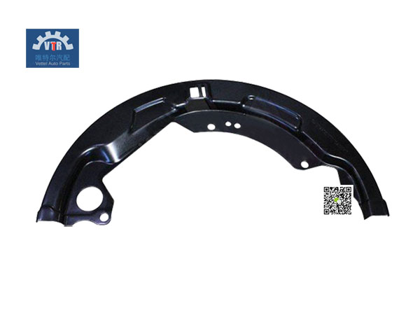 81.50101.0110  右防尘罩  Right dust shield SHACMAN HANDE  HDZ237  HD9T  Front steering drive axle  Be used in F2000 Heavy load trucks with German MAN Technology