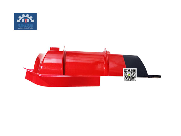 DZ97189621038  保险杠右端装饰板 Bumper right end trim plate SHACMAN  X3000 Truck body parts