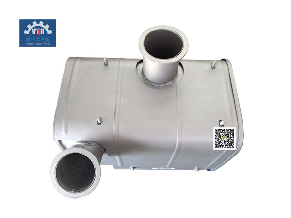 SZ954001480 消声器总成  Muffler assembly  SHACMAN M3000 Truck engine accessory parts 重量：27kg
